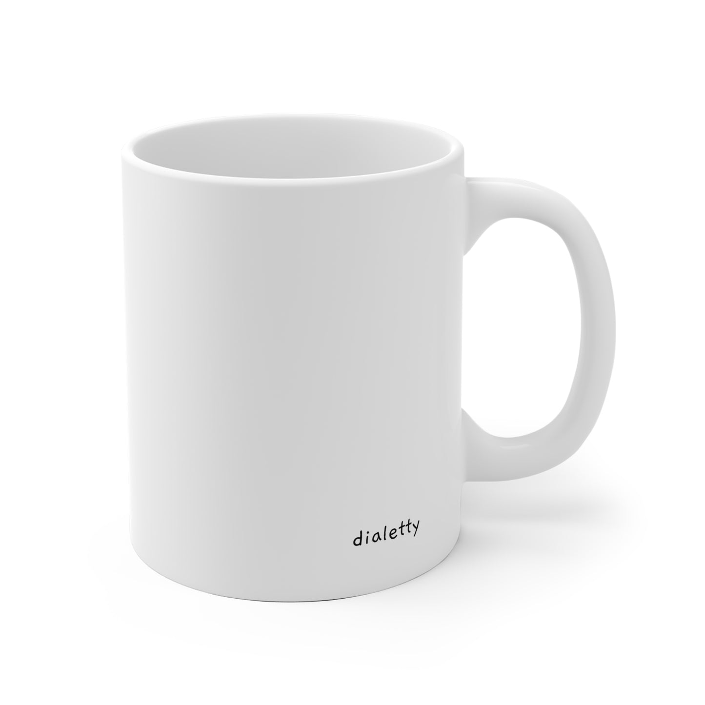 Va in mona – Tazza in ceramica