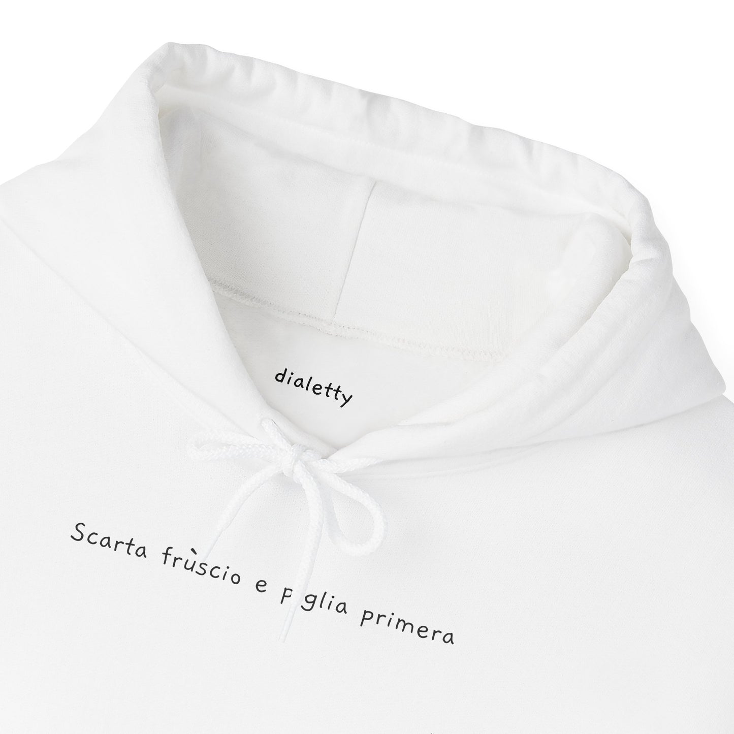 Scarta frùscio e piglia primera  – Felpa unisex