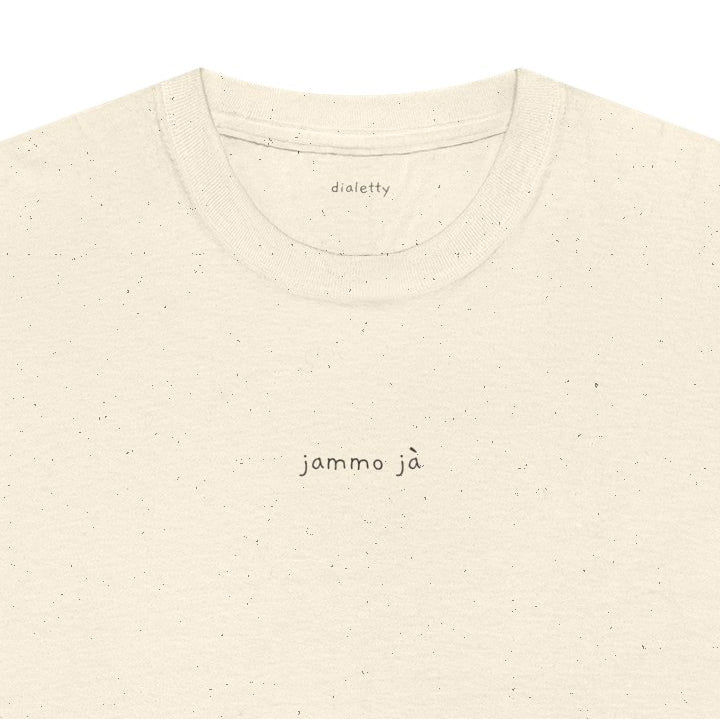 T-shirt Dialetty Jammo jà in dialetto napoletano