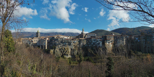 Panorama di Sant'Agata de' Goti in Campania