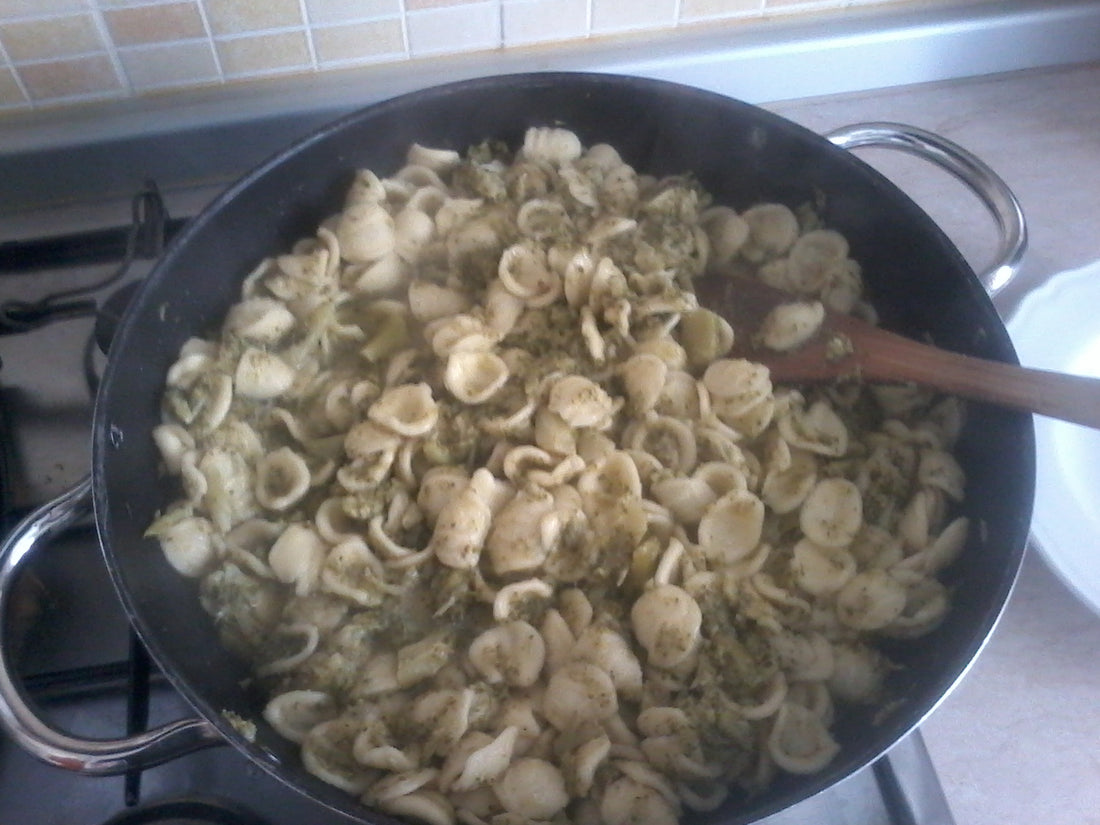 Orecchiette pugliesi con le cime di rapa