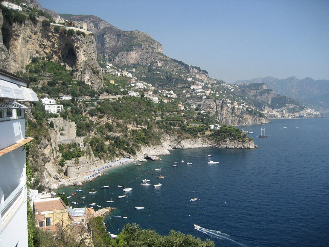 Panorama della Costiera Amalfitana in Campania