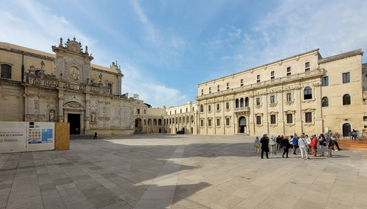 Piazza del Duomo a Lecce in Puglia