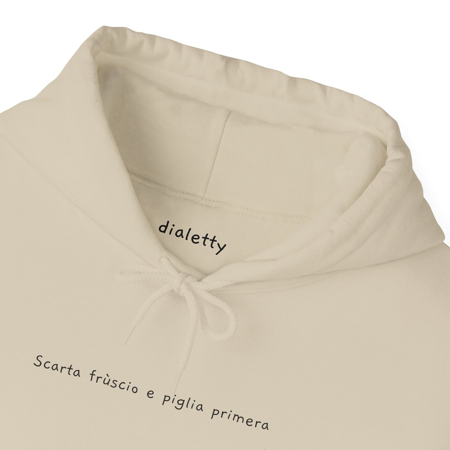 Scarta frùscio e piglia primera – Felpa unisex