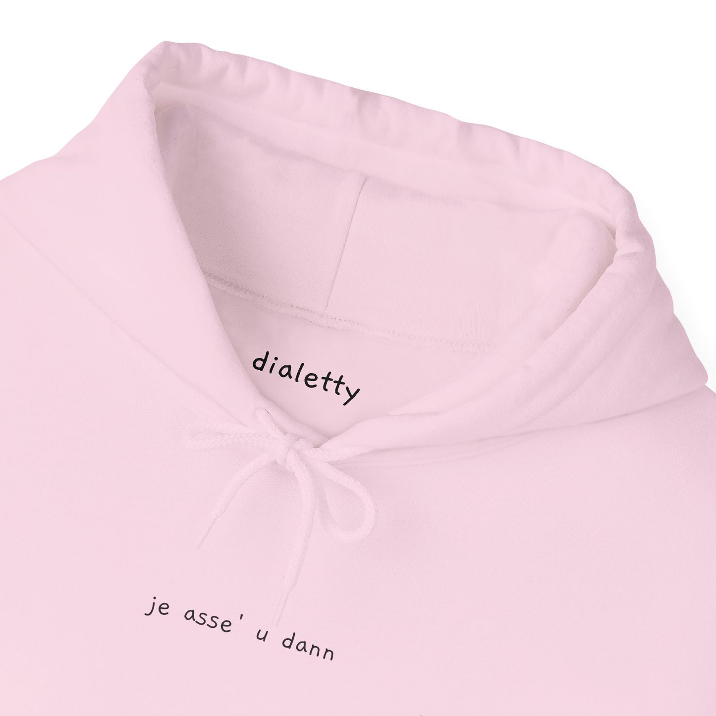 je asse' u dann – Felpa unisex