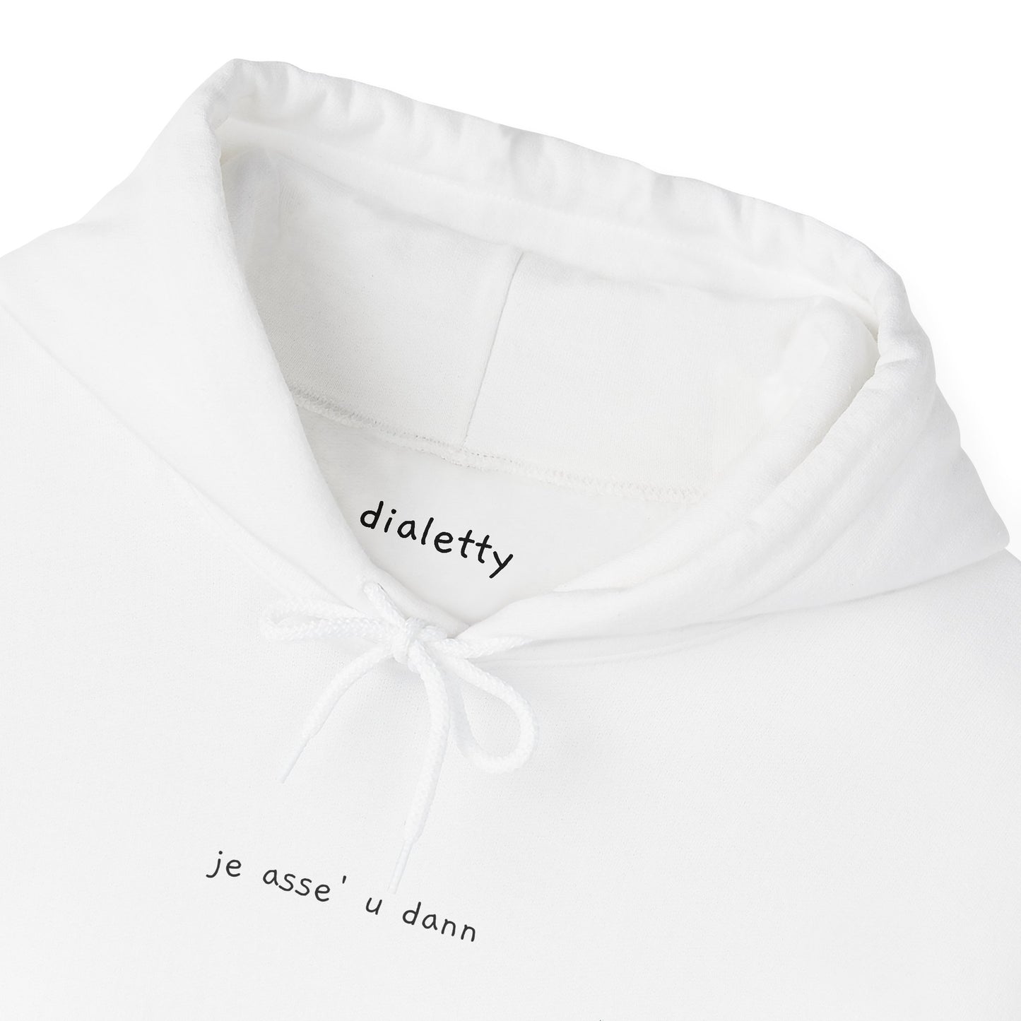 je asse' u dann – Felpa unisex